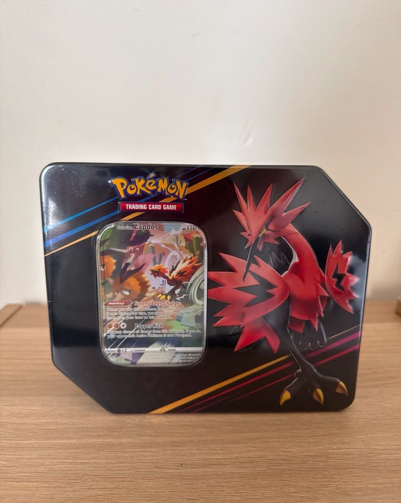 crown zenith galarian zapdos tin