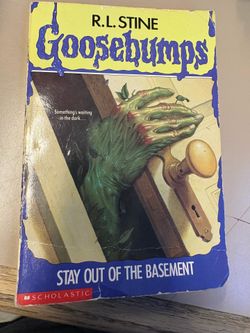 R.L. Stine Goosebumps Stay Out of the Basement Paperback Scholastic 1992 1st