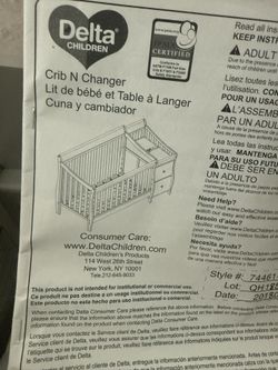 Baby Crib With Storage Drawers