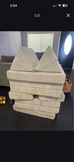 Toddler cushion play set