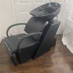 Lava cabezas Y Silla Casi Nuevos