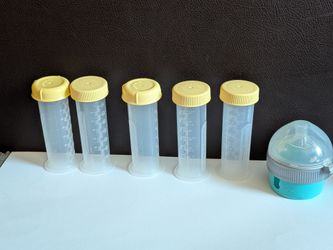 Breast milk containers and mason jar baby bottle