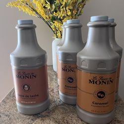 Monin 64 Oz Caramel And Dulce De Leche 