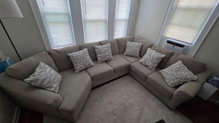 Brogan Bay 3 Piece Sectional, Cork Color