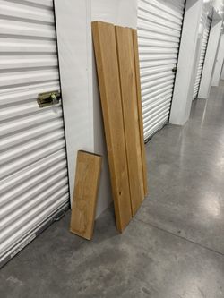 Solid White Oak shelves