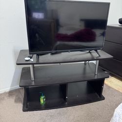 Bedroom & Office Furniture Bundle - TCL TV, Dresser, Desk, Bookshelf, Tower Fan, Electric Fireplace + More Pasadena Pickup