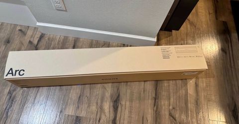 Sonos ARCG2US1BLK Arc Ultra Premium Smart Soundbar, Black