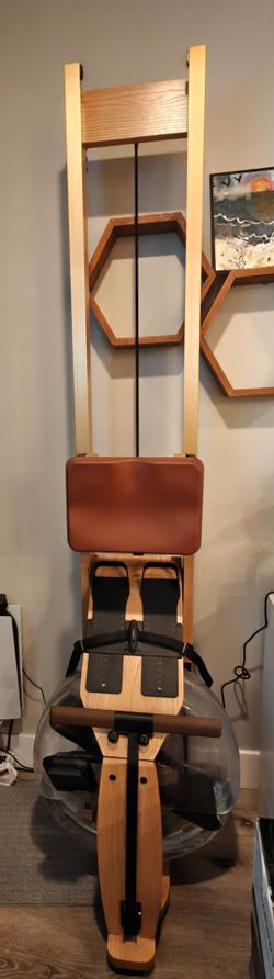 Topiom Wooden Water Rowing Machine