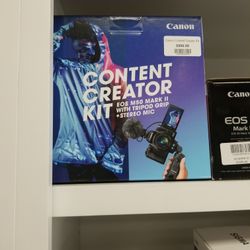 Canon Content Creator Kit ☆ Eos M50 Mark II, Tripod And Mic Included ☆