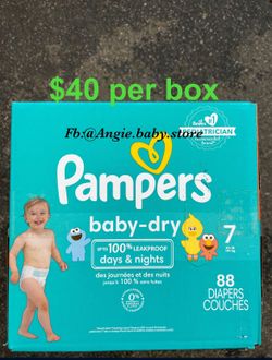 Pampers Baby Dry Size 7