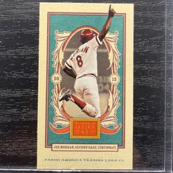 2013 Panini Golden Age Mini Joe Morgan Baseball Card #83