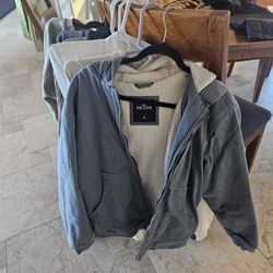 Hollister Sherpa Jacket Coat