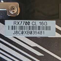 ASRock RX 7700 16GB