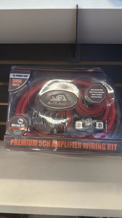 5 Channel Amp Wiring Kit 0 Gauge
