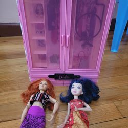 barbie dolls closet 
