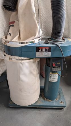 Sawdust Dust Collector By JET Equipment and Tools. DC-650.