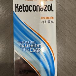 Shampoo Ketoconazol Tiniazol 120mg.