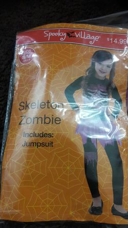 Skeleton zombie