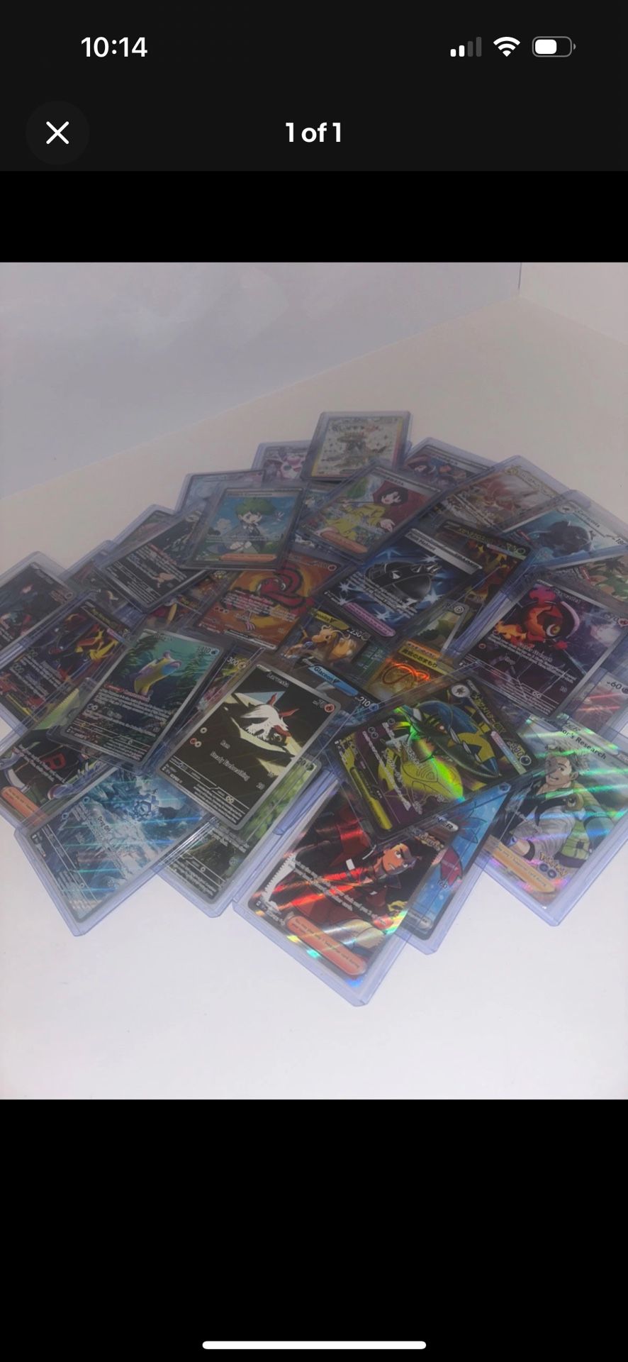 Pokémon Mixed Lot Of 10 Cards! Art Rare/Illustration/Ultra Rare ENG/JAP Mix.