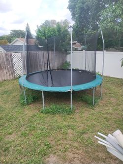 Kids Outdoor Trampoline 