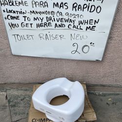 New Toilet Raiser