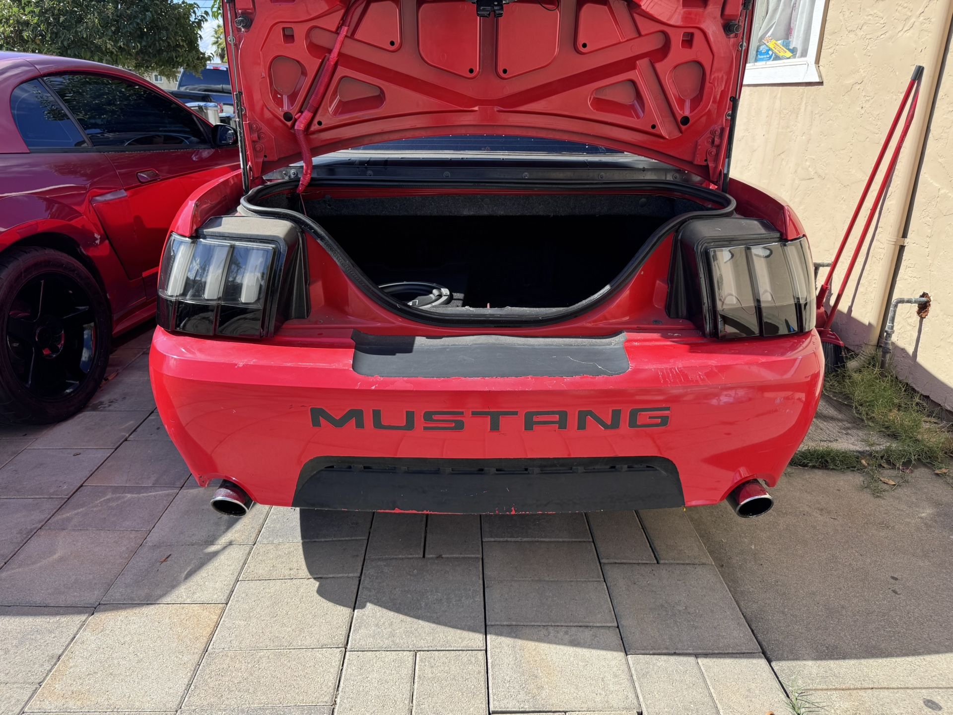 Rear Bumper Mustang Gt
