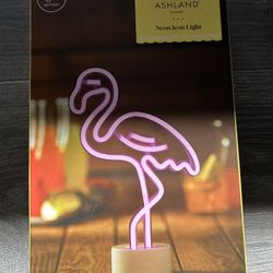 Neon Flamingo Light