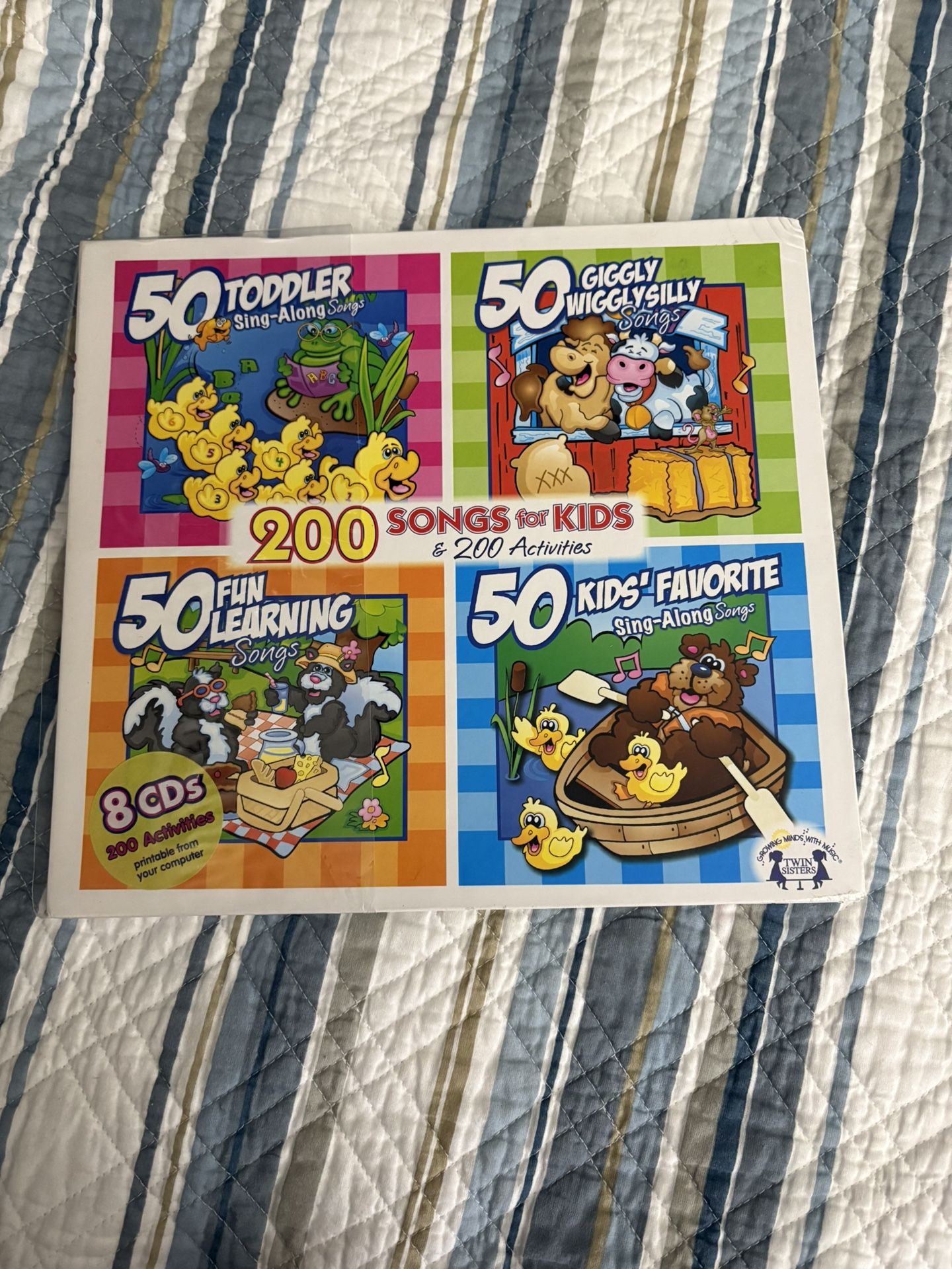 8 Disk Sing A Along Fun Toddler Baby And Kid Songs NEW