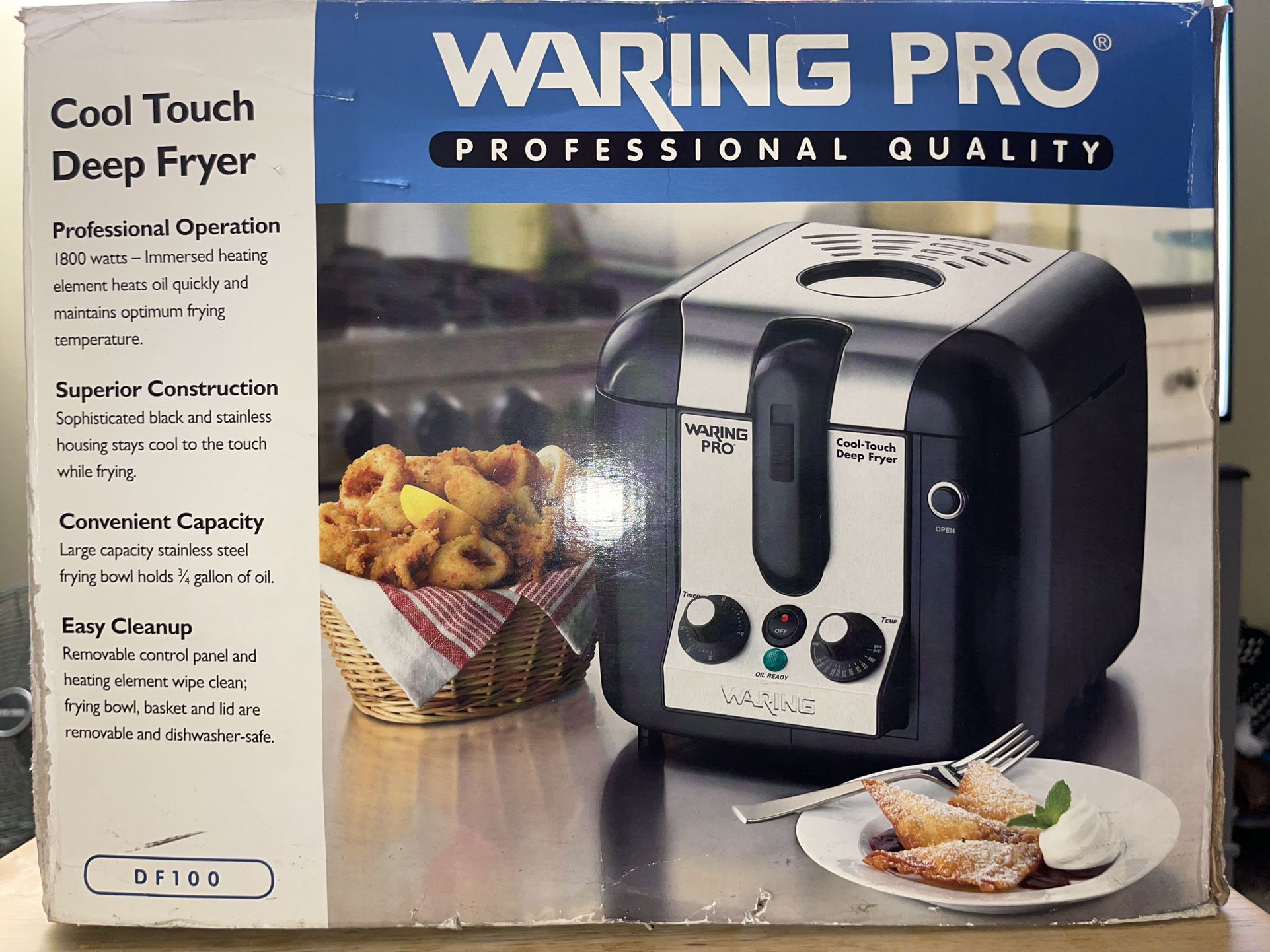 Waring Pro Cool Touch Deep Fryer 