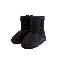NEW UGG Classic Tall Black Boots Toddler Size 6