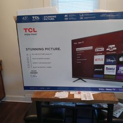 43 Inch TV  4 Month's Old