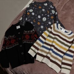 Toddler Boys Sweaters 