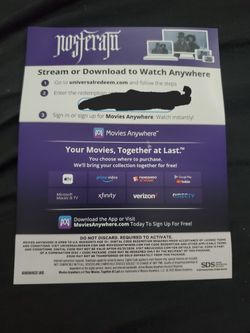 Nosferatu 4k Digital Code 