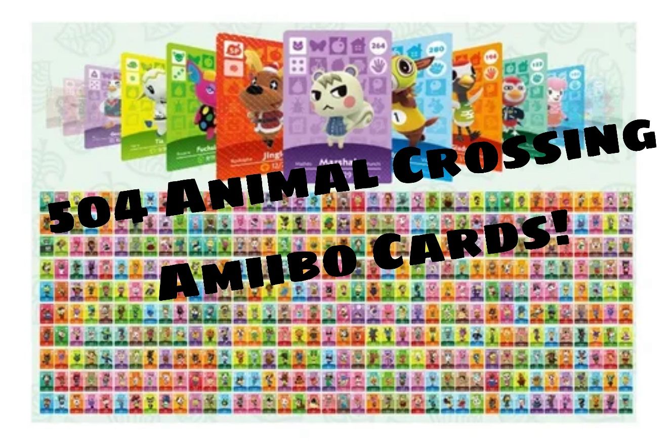 Animal Crossing Amiibo Cards (x504) Every Card For Animal Crossings New Horizons Tested All 504!!!