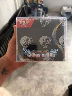 Pokémon chaos rising booster box