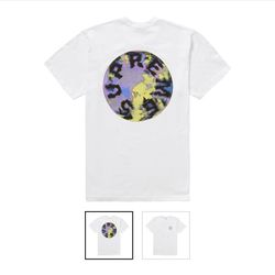 Supreme Marble Tee White