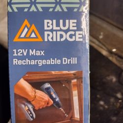 Blue Ridge Regargable Drill