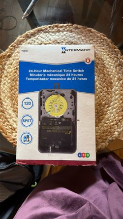 24 Hour Mechanical Time Switch 