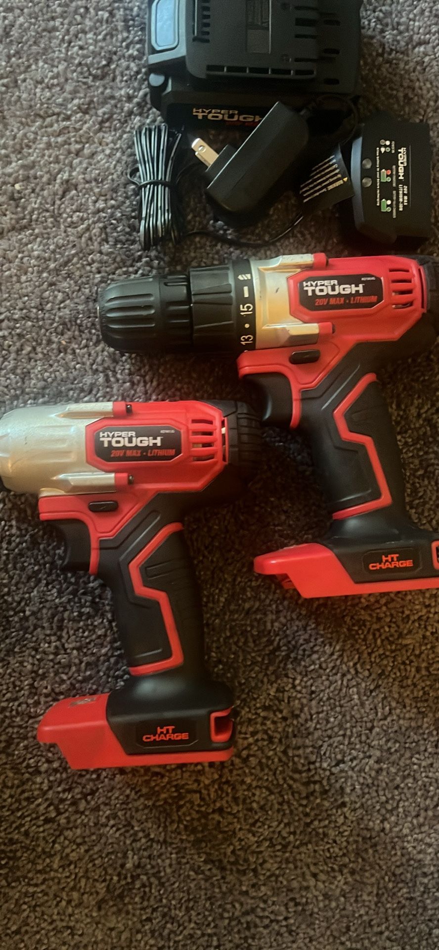 Cordless Drill And Cordless Impact Driver