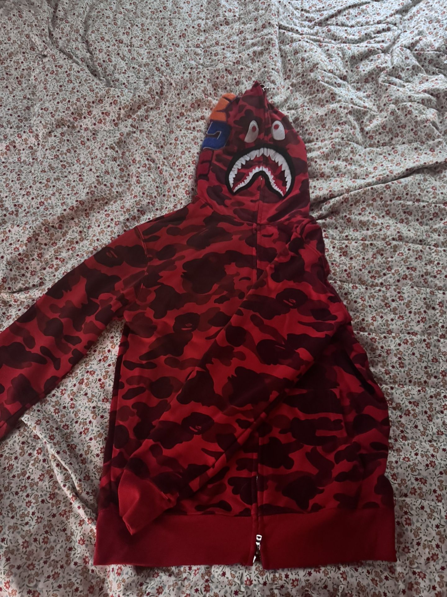 Red Bape Hoodie Large