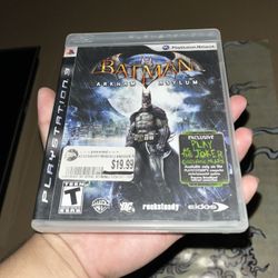 PlayStation 3 video game Batman Arkham Asylum dc comics joker ps3