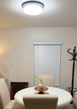 Round Flush Mount Ceiling Light Fixture