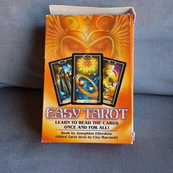 Easy Tarot Learn to Read The Cards Once And For All 78 Cards Book