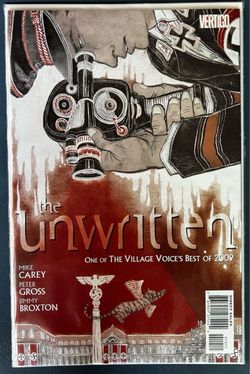 Unwritten Comic #10 & #11 Yuko Shimizu 2010 Mike Carey Peter Gross (Vertigo DC)