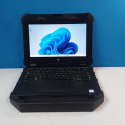 DELL Latitude 7214 Rugged Extreme Intel Core i5-6300U @ 2.40GHz Touch Laptop 4GB 256GB SSD