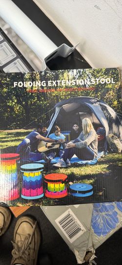 Portable Folding Retractable Stool Camping Chair New