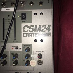 CSM 24 Crate Audio Sound Board 