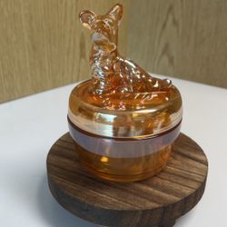 Jeannette Scottie Dog Powder Jar
