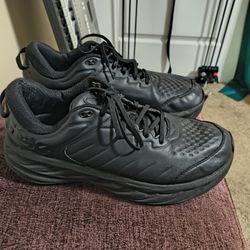 Hoka Bondi One One Men Size 13 W Black