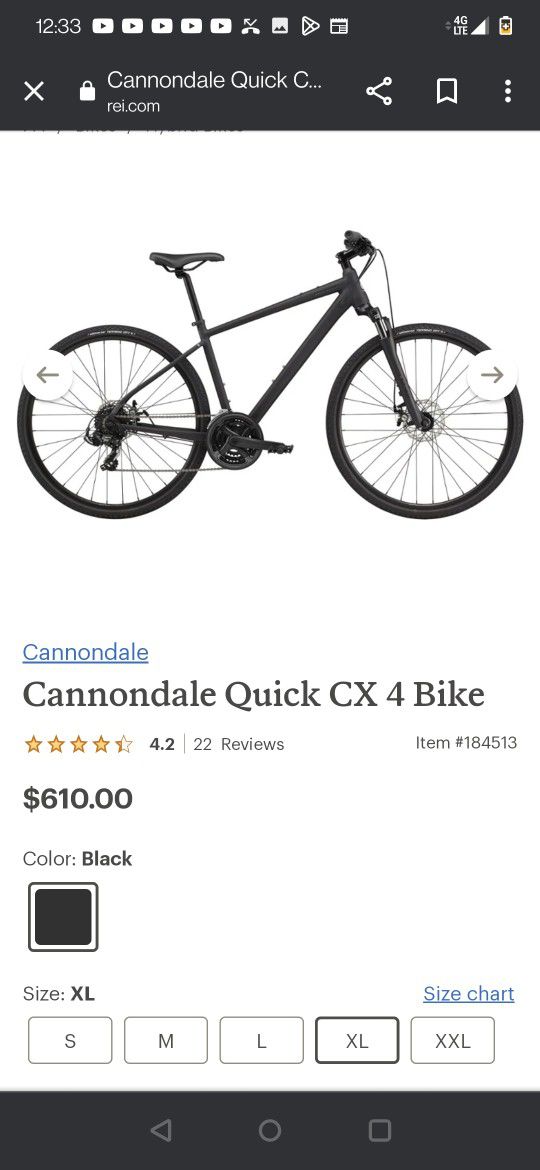 Cannondale Cx4